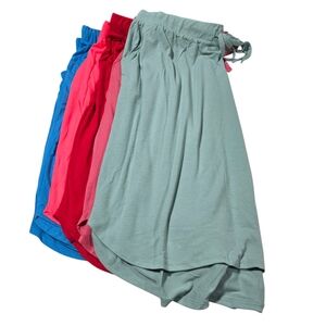 Zenana Bundle Of Six Midi/Knee Length Skirts Plus Size 3X